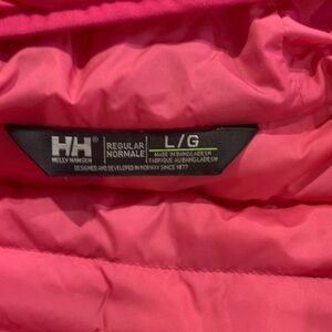 HH hot pink puffer coat